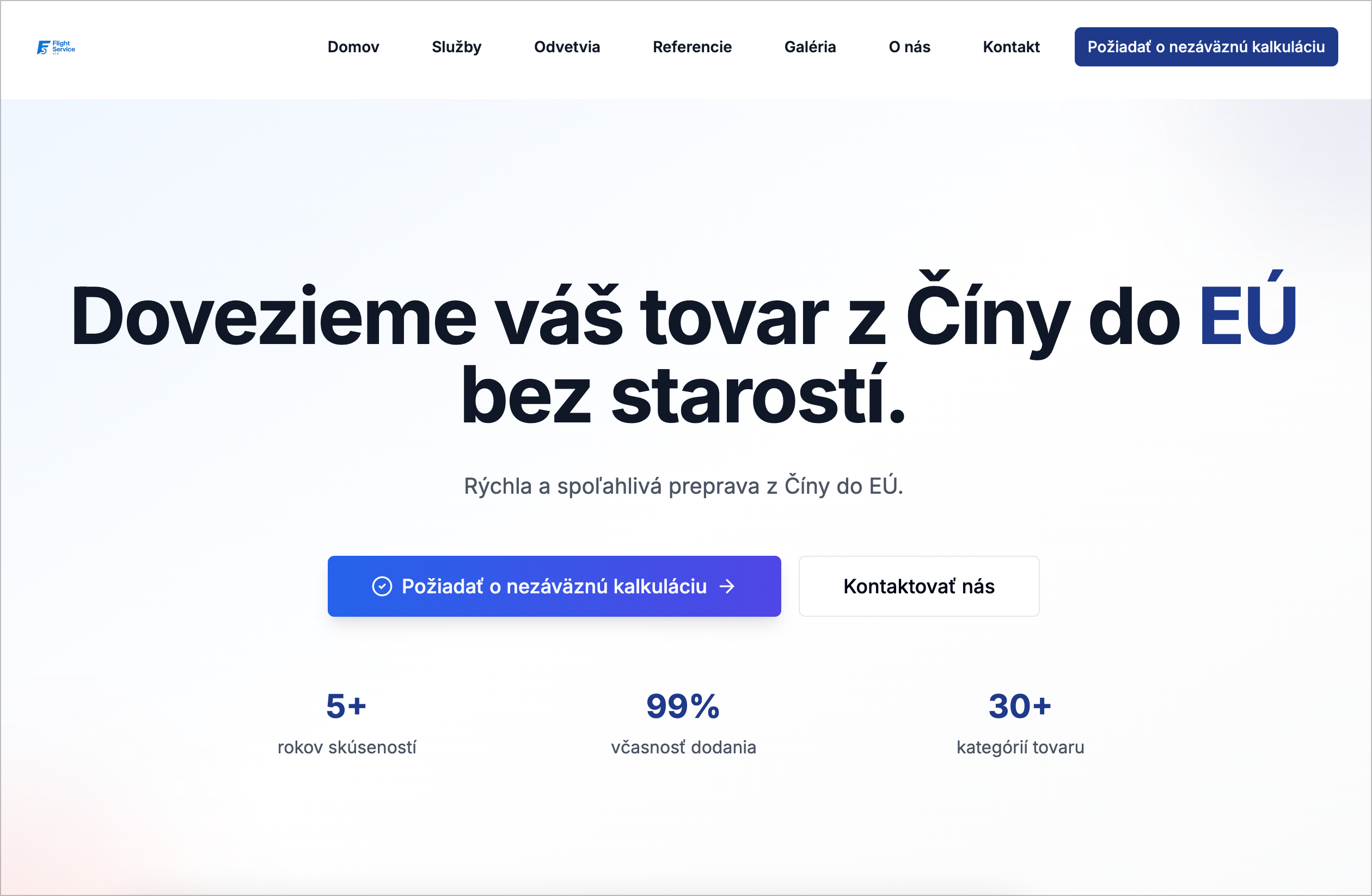 Flightservice.sk preview